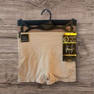 Kathy Ireland Women's Tan Shaping Shorts